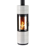 Krbová kamna Leda PEPPA, bílý smalt